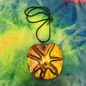 Reversible Vintage Rare Unique Bohemian One of a Kind Handmade Necklace